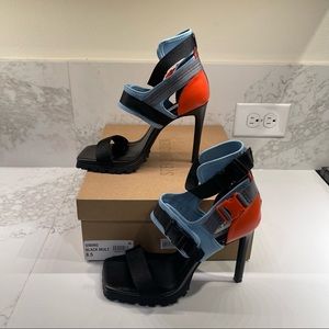 Steve Madden Vibing Faux Leather Heels